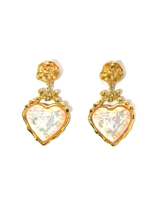 Heart earrings