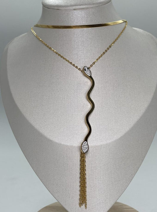 Snake necklace