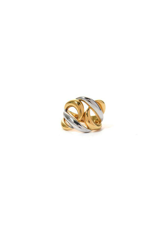 Golden Silverline ring